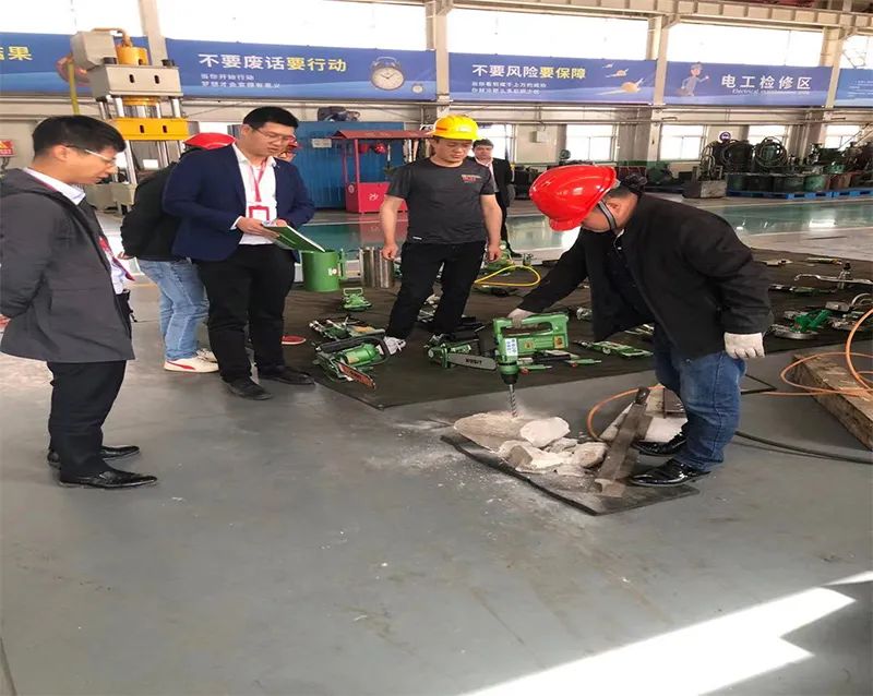 ROSIT諾希德防爆動力工具產品2021全國路演風采 — 陜煤集團曹家灘煤礦