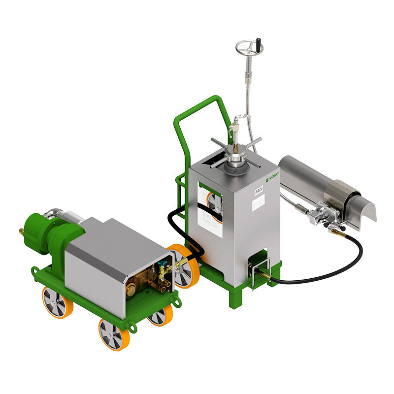 氣動型礦用水切割