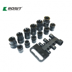 諾希德 AW812-10K 3/4寸標準套筒10件套件 (單位:套)